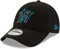 New Era MLB The League Youth 9FORTY Team-Farbe, Primär-Logo, verstellbare Mütze, Einheitsgröße, Miami Marlins, Einheitsgr��e