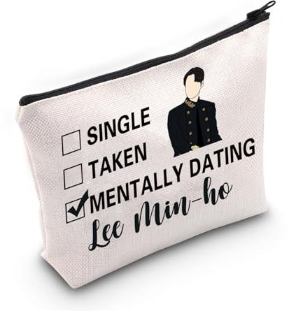 PWHAOO K-drama Lover Gift Mental Dating Lee Min-H Make-up-Tasche Lee Min-H Fan Kosmetiktasche Lee Min-H Mech, Dating Lee Min-H M