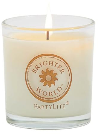 PartyLite Brighter World™ Duftkerze im Glas, Vanille-Tonkabohne