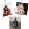 Personalisierter Lufterfrischer für Autos, Duftbaum Auto Personalisiert Foto-Dekor zum Aufhängen im Auto, Doppelseitiger Druck, für AutoDeko Zuhause Geschenk Familie (Quadrat)