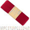 Sandras-Bastelladen Jersey Schrägband/Einfassband elastisch & gefalzt 3m x 20mm - 100% Viskose Rubinrot