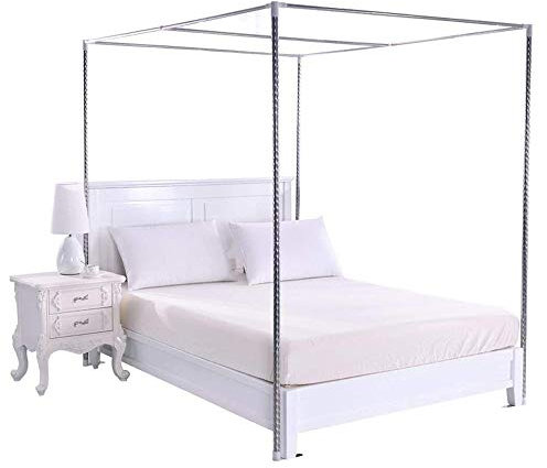 Moskitonetz-Rahmenhalterung für 4 Ecken, Edelstahl, 22 mm, 1,2 x 2 m