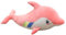 ibasenice 1 Pz Peluche A Forma Di Delfino Arcobaleno Luminoso Peluche Per Bambini Di Compleanno