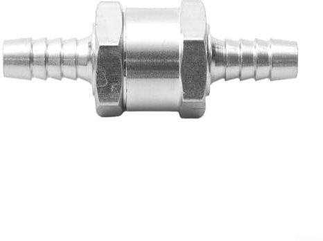 Robustes 12 mm Rückschlagventil für Automobil-Kraftstoffsysteme in Aluminiumausführung (8 mm)