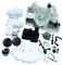 BWZJS Kit filtro linea tappo serbatoio olio combustibile carburatore carter, for STIHL, 018 MS180 017 MS170 Molla asta collettore aspirazione motosega Tappo serbatoio carburante da giardino