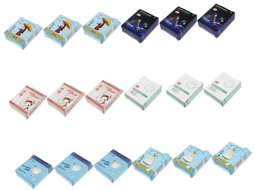 SHERCHPRY 18Boxen Praktische Makeup Pads aus Vliesstoff Boxen À Sanfte Gesichtsreinigung zum Entfernen von Augen Make Up Lippenstift und Mehr für Unterwegs