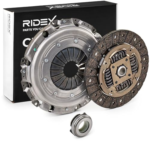 RIDEX 479C0009 Kupplungssatz Kompatibel mit VW Transporter T4 Bus 70B, 70C, 7DB, 7DK, 70J, 70K, 7DC, 7DJ 38198141AX 37198141BX 21198141X Kupplung Komplett
