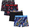 Marvel Boys Boxer Briefs with Assorted Hero Prints Including Iron Man, Hulk, Thor & More in Size 4, 6, 8, 10, 12, Avengers Multi, 8 (Pack of 4)