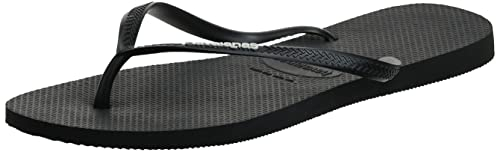 Havaianas 4119787 Damen Flipflop, Black/White, 32 EU