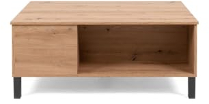 DEINE TANTE EMMA 002936 Como Artisan Eiche Nb. Couchtisch Beistelltisch Klapptisch Funktionstisch