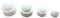 JLB Plastics UK - White Plastic Dome Bolt Nut Protection Cap Covers (Pack of 10 Caps, M10 / 17mm Spanner)