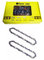 Reiwosee 2 catene per motosega da 4 pollici Mini Handheld ricaricabile 1/4, spessore del pignone1,1 mm, 28 TG, Lunghezza piastra guida 13CM, per lavorazione del legno (1/4 4 28DL)