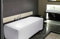 ECOLAM Baignoire rectangle Majka 120x70 cm | tablier en acrylique | pieds siphon + silicone | Baignoire acrylique blanc | Ensemble complet