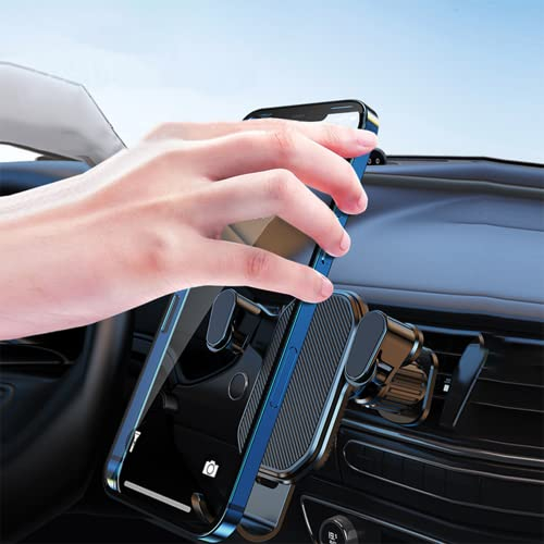 Support Téléphone Voiture Porte Telephone Auto Support Grille D'aération Portable Rotation 360° Fixe pour Universel Smartphone IPhone Samsung Android