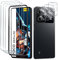 Liilaa Protector de Pantalla para Xiaomi Poco X5 Pro 5G, 3 Piezas Cristal Templado y 3 Piezas Protector de Lente de Cámara, Anti Arañazos Dureza 9H Vidrio Templado