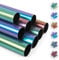 IModeur 8 Blatt Plotterfolie Textil Chamäleon - 30,5 x 25,4 cm Flexfolie Plotter Textil für Cricut Maker, Silhouette Cameo, Textilfolie Plotter Chamäleon für Kleidung, Mützen, Hosen, andere Stoffe