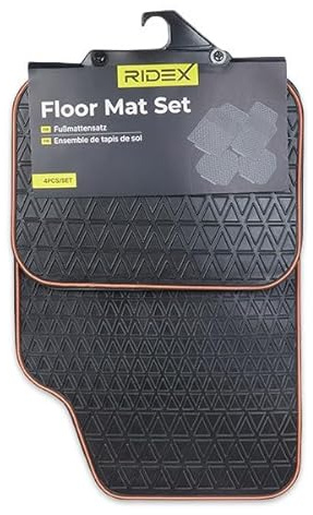 RIDEX 215A1421 Universal-Fußmatten Vorne und Hinten schwarz