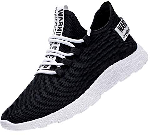 Scarpe da Arrampicata Donna Scarpe Uomo comode 42 Scarpe Uomo 48 Stivali Uomo Pelle Vintage 2023 Sneakers Uomo Bianche 7-Nero 10.99
