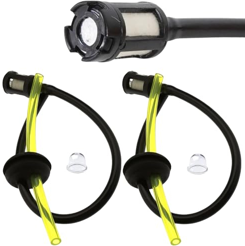 Benzinfilter Kit,Benzinfilter Rasenmäher,Benzinschlauch Motorsense Benzinfilter Set,Benzinschlauch Dichtung für Rasenmäher,Kraftstoffleitung Rasenmäher Set,Universal Ersatzteile