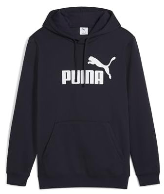 PUMA ESS No. 1 Logo Hoodie FL, Sweats à Capuche Homme, New Navy,