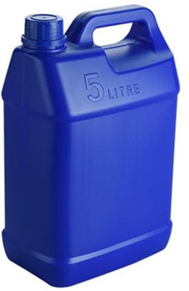 syayw Conteneur d'essences, Réservoir d'eau portable 5L avec couvercle à vis renforcé, Récipient de cruche d'huile étanche, cruches d'eau, seau d' pour voitures, camions et transport de bateaux