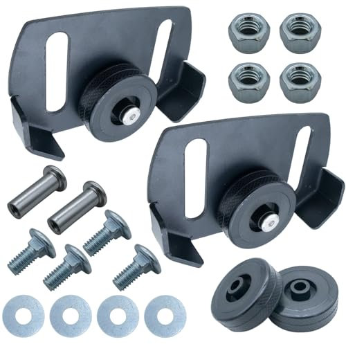 4902410038,490-241-0038 Schneefräse Gleitschuhe, Universal-Rollschuh-Schneewerfer Schuhe für Handwerker, MTD, Cub C-adet, passend für die meisten 2-stufigen und 3-stufigen Schneefräsen (2 Stück)