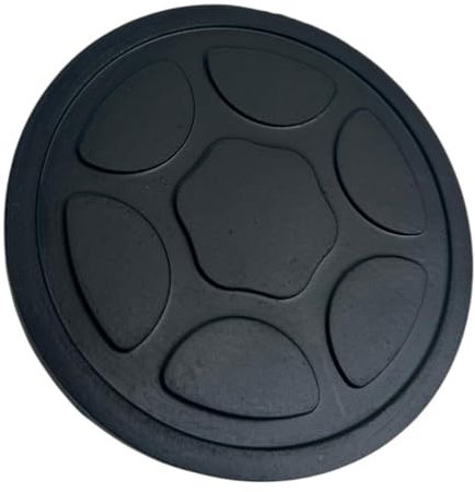 Gummiauflage Ø 95mm 12mm Hoch für 3t Wagenheber Gummikissen Schutzauflage