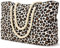 oscaurt Strandtasche Tote Bag Shopper Tasche Damen Handtasche Umhängetasche Groß Wasserdicht Beach Bag mit Reißverschluss Weekender Damen Saunatasche Faltbare Reisetasche