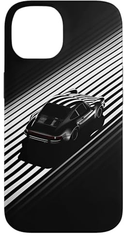 Schwarz Oldtimer Retro Tuning Oldtimer Hülle für iPhone 14