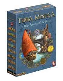Terra Mystica: Merchants of the Seas – Erweiterung für Strategiespiel, 2-5 Spieler, Handelsmechanik, Fantasy | EN