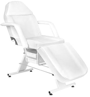 PLUS SANTE - Otis Fauteuil de Soins Esthétiques Professionnel – Confort, Polyvalence et Praticité pour Soins, Massages et Bien-Être, Largeur 65 cm, Blanc