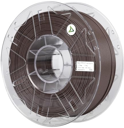 Creality Hyper PETG-CF Filament 1,75mm, PETG Carbon Fiber Filament Hochgeschwindigkeit, 3D-Druckmaterialien für die Meisten 3D-Drucker K1C K2 Plus, 1kg Hellbraun