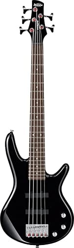 IBANEZ GIO-Mikro GSRM25-BK - Bajo eléctrico (5 cuerdas), color negro