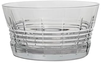 Cristal d'Arques - Collection Rendez-Vous - Saladier 22cm en Kwarx - Transparence et Brillance Exceptionnelles et Durables - Solidité Supérieure - Sans Plomb - Fabriqué en France