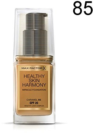 3 x Max Factor Healthy Skin Harmony Miracle Foundation - 85 Caramel