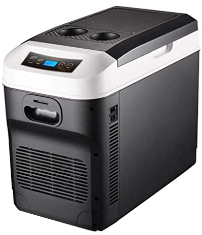 28L Portable Fridge Car Refrigerator 24V/12V/220-240V Car Cooler Electric Cool Boxes For Truck Camping Long Distance Driving Journeys (color : Black)