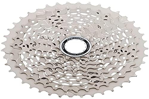 SHIMANO Unisex-Adult Cassette 10v 11-42 CS-M4100 Fahrradkassetten und Kiefernkerne, Mehrfarbig, One Size
