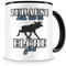 Samunshi® Elche Tasse mit Spruch Zuhause ist Elche Geschenk für Elche Fans Kaffeetasse groß Lustige Tassen zum Geburtstag schwarz 300ml