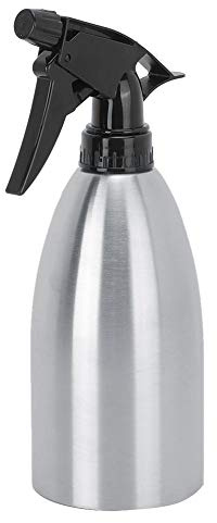 HERCHR Sprühflasche 500ml, Friseursprühflaschen, Pflanzensprühflasche, Pumpsprühflasche, Sprüher Leer, Einstellbare Druckdüse, Edelstahl-Pflanzensprühflasche Für Garten, Blume