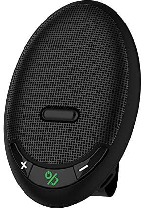 5.0 Bluetooth Car Sun Visor,Huamengyuan Car Sun Visor Speaker With Hands-Free Function Sun Visor Wireless Speaker Kit with DSP Intelligent Noise Reduction Voice Prompt 10m Transmission Distance