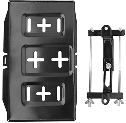Laluky Battery Tray Holder for Cars Boats, Car Battery Tray Bracket, Universal Battery Tray Hold Down Kit, Car Accessory