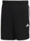 adidas Herren Train Essentials Piqué 3-Stripes Training Shorts, Black, XS