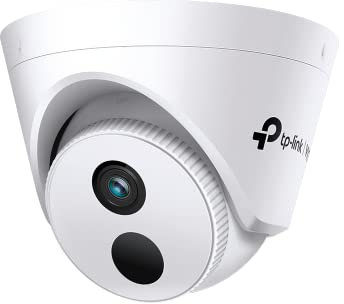 TP-Link VIGI 3MP IR Revolver-Netzwerkkamera, 4 mm Objektiv, intelligente Erkennung, H.265+, App-Fernüberwachung, Ultra High Definition, PoE/12 V DC (VIGI C430I (4 mm))