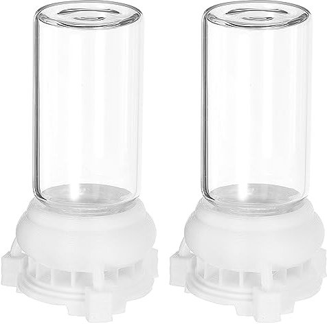 PRETYZOOM Ant Nest Water Cup Ant Farm Water Feeders 2pcs Transparent Ant Waterer Plastic Ant Water Feeding Bowls Micro Animal Liquid Feeder Ant Nest Accessories 10ml Ant Water Feeder