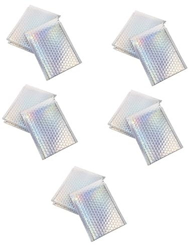 Operitacx 80 Stk Bunte Luftpolstertasche Bubble Mailer 6x10 Blasenverpackungsbeutel Mailer-umschlag Versand Bubble Mailer 8,5 x 11 Kleine Bubble-mailer Postzusteller Taschen Schüttgut Sport