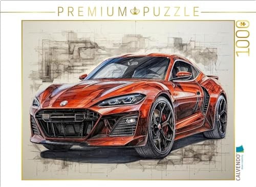 CALVENDO Puzzle Sportwagen | 1000 Teile Lege-Größe 64 x 48 cm Foto-Puzzle für glückliche Stunden
