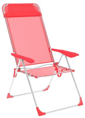 Marbueno Gepolsterte Campingstuhl Koralle 69 x 110 x 58 cm