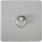 1G 2-way 10-200W (5-150W LED) Intelligent dimmer - Brushed Chrome