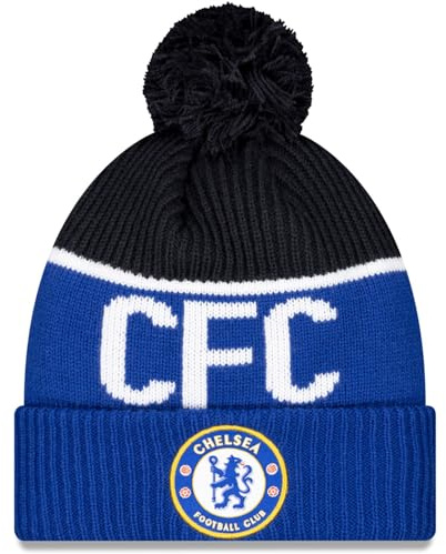 New Era Herren Team Logo Beanie Mütze, Blau, Einheitsgröße EU