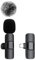SAVAZ® Kabelloses Ansteckmikrofon – USB-C oder Lightning – 1 oder 2 Mikrofone – Plug & Play für iPhone, Android, Youtube, TikTok und Interviews
